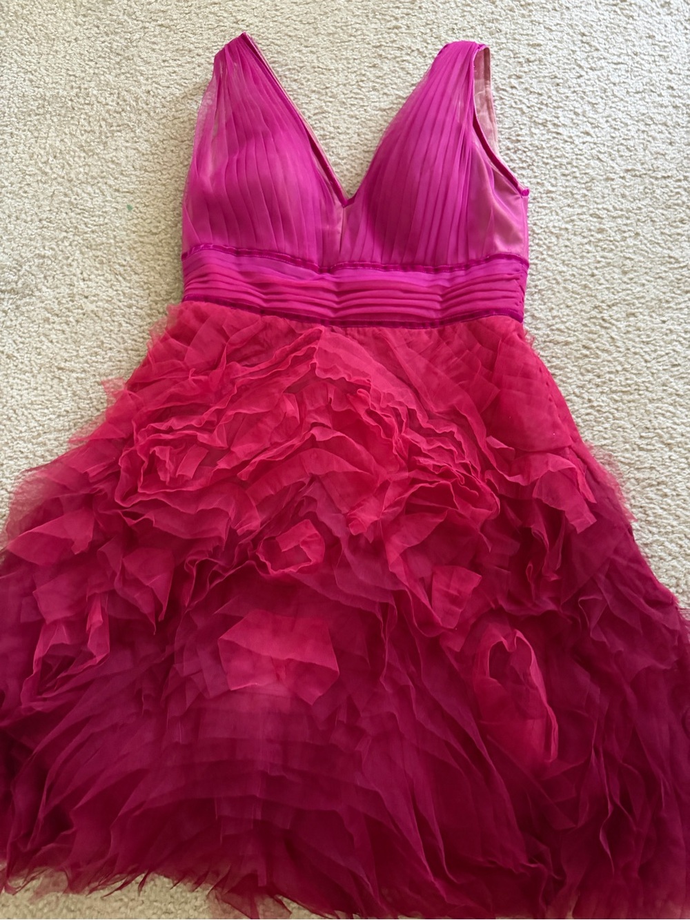 marchesa notte dress size 8